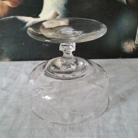 Crystal Cocktail Sherbet Dessert Goblet Set of 3 - Picture 6 of 8